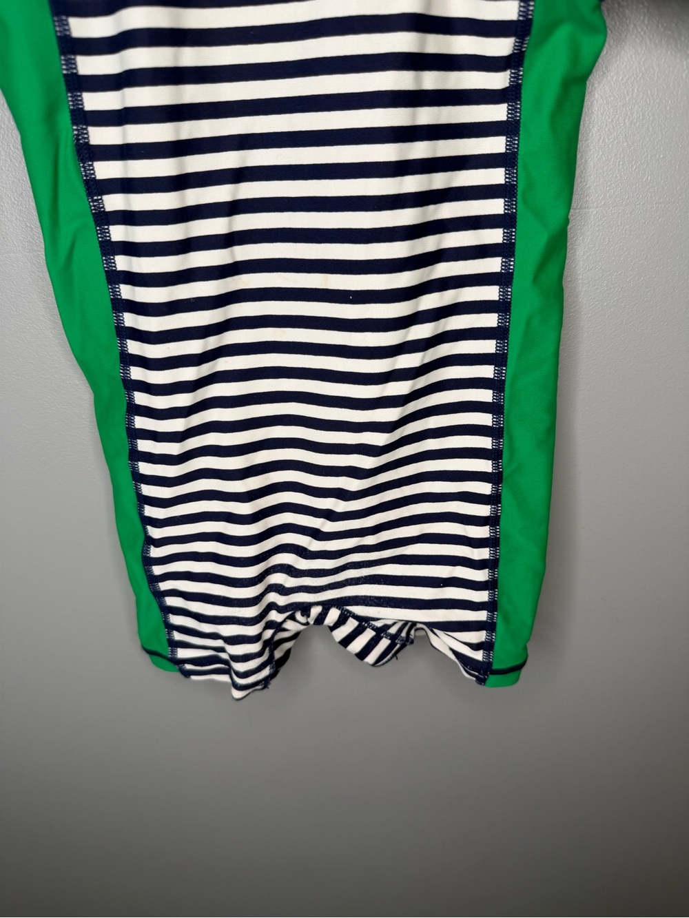 Hanna Andersson Stripe Colorblock Short Rashguard - Picture 7 of 9